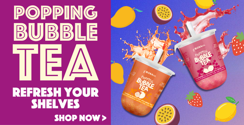 Popping bubble tea