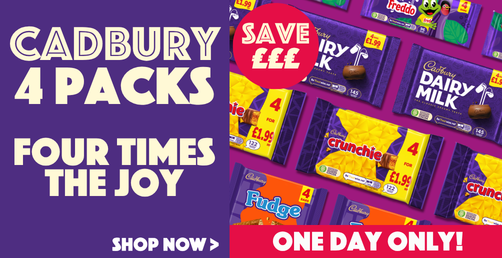 Cadbury 4 pack